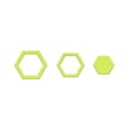 thumbnail image 2 of RYRDWP Gorgeous Hexagons Quilt Sewing Template, 2 of 3