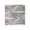thumbnail image 1 of Fasade 12" x 12" Wall Panel Sample Brushed Nickel Finish Easy Installation Hypoallergenic, 1 of 1