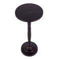 thumbnail image 4 of Butler Specialty Company Landon Outdoor Round Metal Pedestal Side Table - Bronze, 4 of 6