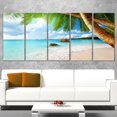 thumbnail image 1 of Design Art Praslin Island Seychelles Beach Seashore Photo Canvas Art Print, 1 of 2