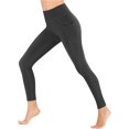 thumbnail image 1 of DPTALR Pantalon Uni Taille Haute pour Femmes Pantalon de Yoga Rehausseur pour Dames, 1 of 4