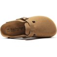thumbnail image 3 of LAICAIW Sabots Boston pour Femmes Hommes en Suède à Plateforme en Liquidation Mules à Enfiler Chaussures « Potato » Semelle Antidérapante Pantoufles, 3 of 3