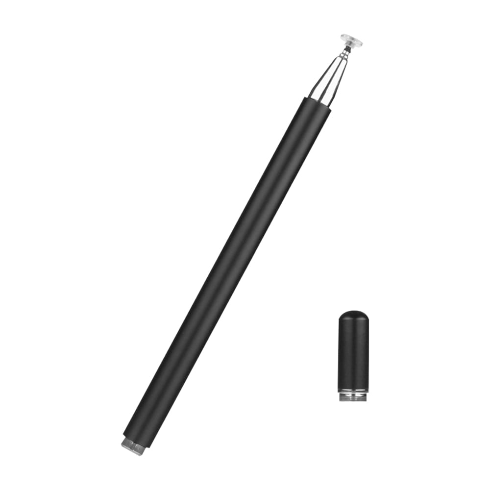Universal Stylus Pen Capacitive Pen with Magnetic Absorption Silicone Head Sensitive Touch Control for Phone Tablet Black