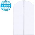 thumbnail image 5 of 40" Clear Plastic Hanging Garment Bags For Clothes Storage - Suits, Dresses & Clothing Bags - (5 Pack), 5 of 5