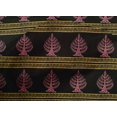 thumbnail image 4 of oneOone Cotton Cambric Fabric Chevron & Tree Block Print Sewing Fabric BTY 56 Inch Wide, 4 of 4