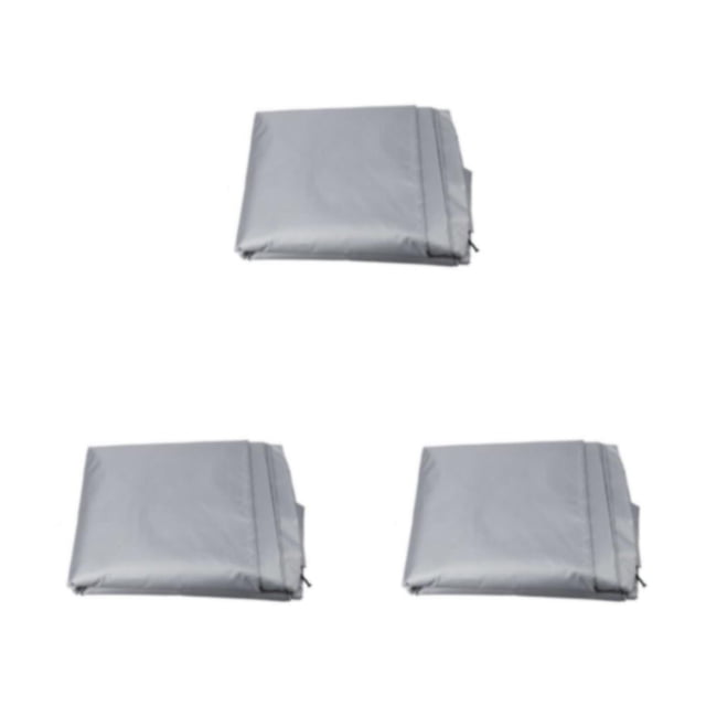 relayinert Dustproof Cover Premium Waterproof Protection For Boat Polyester Waterproof Cover Boat Cover Waterproof And Dustproof silver 230*94*46cm 3Set