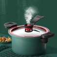 thumbnail image 4 of Danhjin Nonstick Pressure Cooker Pressure Cooker 3.5L Non Stick Electric Cooking Tools For Stewing Steaming Or Slow Cooking Cookware Set, 4 of 9