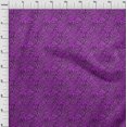 thumbnail image 3 of oneOone Rayon Purple Fabric Animal Skin Craft Projects Decor Fabric Printed By The Yard 56 Inch Wide-UU8, 3 of 5