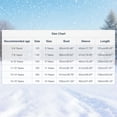 thumbnail image 3 of FAIWAD Girls Fleece Jumpsuits Kids Hooded Button Up Rompers Winter Warm Fuzzy Cute Jumpsuits, 3 of 6