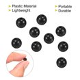 thumbnail image 4 of Unique Bargains Perles de Pêche Rondes en Plastique 6 mm Outil d'Attirail Noir 200 Pcs, 4 of 5