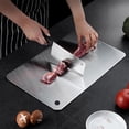 thumbnail image 1 of Stainless Steel Cutting Board Kitchen Cutting Board Cutting Edge Hygiene And Durability Double Grade Rice Cooker 6 Cup Food Cooker Portable Cooker Set for Kids Rice Cooker Small Mini Rice Cooker, 1 of 3