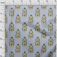thumbnail image 2 of oneOone Cotton Cambric Fabric Leaves & Floral Block Decor Fabric Printed BTY 56 Inch Wide, 2 of 4