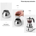 thumbnail image 4 of Clear Glass Coffee Maker with Heat-Resistant Handle for Home, Office, and Dorm Use, 4 of 8