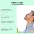 thumbnail image 5 of CJiaWei Nasal Inhaler For Congestion Headache Refreshment Patch Nose Patch Soothes Discomfort 1.8ml Aromatherapy Stick For All Skin Types, 5 of 5