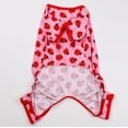 thumbnail image 3 of Fetchwear Dog Clothes: Ladybug Jersey Pajamas, Size XS-XL, 3 of 5