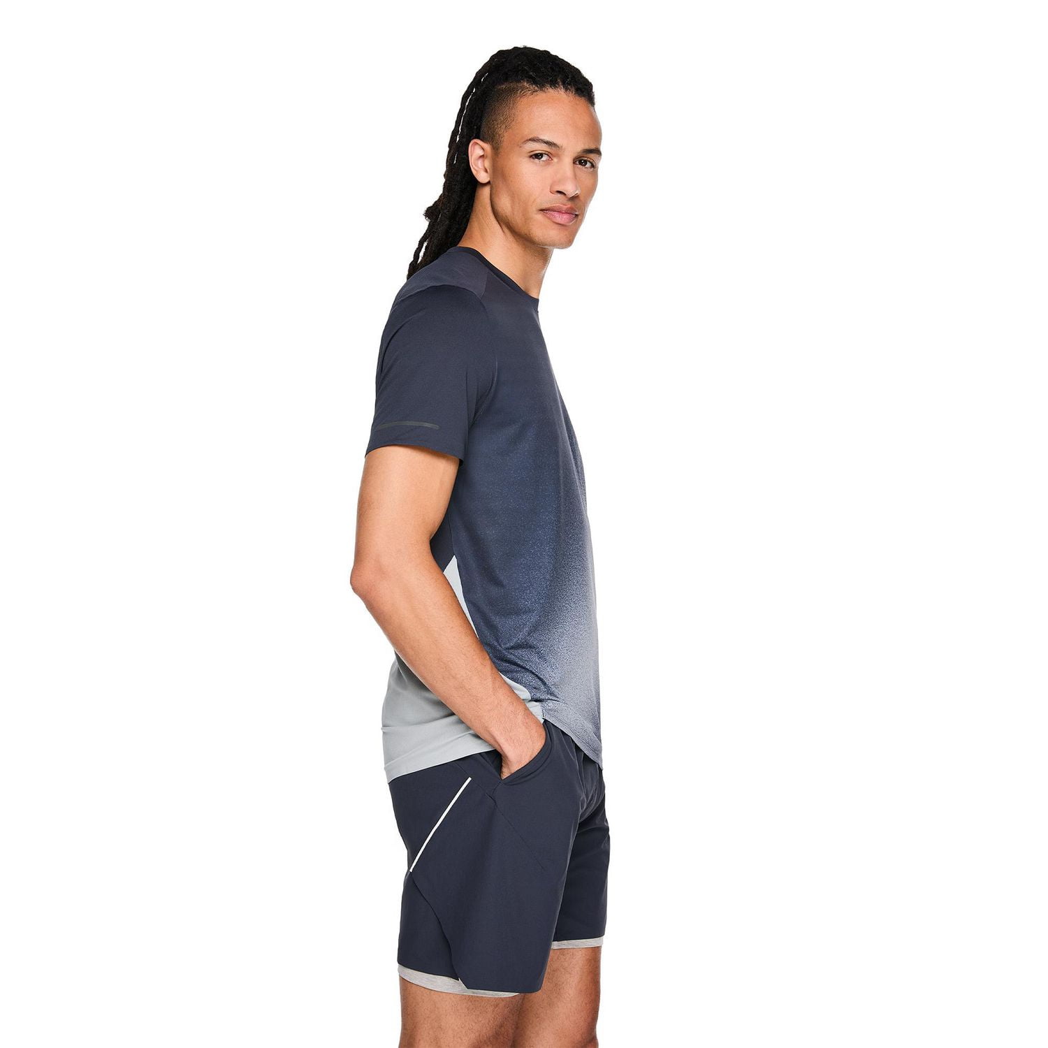 T-shirt de sport texturé Athletic Works pour hommes