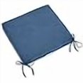 thumbnail image 3 of 20-inch by 19-inch Solid Microsuede Chair Cushion, 3 of 4