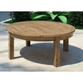 thumbnail image 2 of Modway Marina Table Basse Ronde Moderne en Bois de 40 Pouces pour Patio en Teck Naturel, 2 of 5