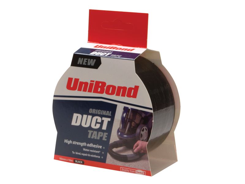 UniBond - Duct Tape 50mm x 50m Black
