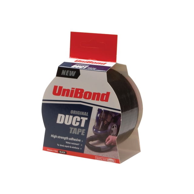 UniBond - Duct Tape 50mm x 50m Black