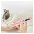 thumbnail image 2 of Low Noise Pet Foot Shaver Smart Display Waterproof Paw Hair Trimmer Repair Dog Feet with Led, 2 of 12