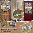 thumbnail image 2 of Welcome Sign with Interchangeable Holiday Gnome Door Hanger Welcome Sign with Interchangeable Holiday Interchangeable Welcome Sign for Front Door Wooden Welcome Signs for Front Porch, 2 of 7