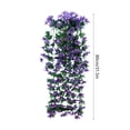 thumbnail image 2 of Mlkoz Home Decoration, Simulation Lilys Rattan Artificial Flower Wall Hanging Basket Indoor And or Decorative Flowers Suitable For Decorating Indoor Wedding, Men Gifts, 2 of 5