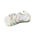 thumbnail image 2 of Mefallenssiah Women'S Solid Color Comfortable Slippers Round Head Button Up Beach Sandals, 2 of 4
