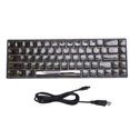 thumbnail image 2 of 60% Mechanical Keyboard, 68 Keys Wired RGB Keyboard USB  for PC Laptop, 2 of 7