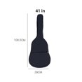thumbnail image 1 of MYG Waterproof Full Size Acoustic Guitar Bag Padded Backpack Carry Case 41in 40in, 1 of 9