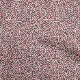 thumbnail image 1 of oneOone Silk Tabby Red Fabric Abstract Sewing Material Print Fabric By The Yard 42 Inch Wide, 1 of 4
