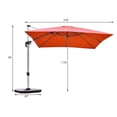 thumbnail image 2 of Patiojoy Parasol de Marché 10 Pieds Extérieur pour Patio Carré Déporté Rouge Brique, 2 of 6