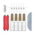 thumbnail image 1 of For Xiaomi Roborock S7 S70 Main Brush Hepa Filter Mop Pad Spare Parts, 1 of 4