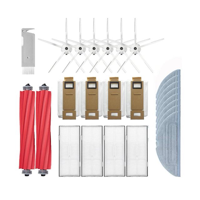 For Xiaomi Roborock S7 S70 Main Brush Hepa Filter Mop Pad Spare Parts