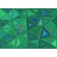 thumbnail image 1 of Ahgly Tapis Rectangulaire Lavable en Machine Intérieur Vert Printemps Transitionnel, 4 Pieds x 6 Pieds, 1 of 7