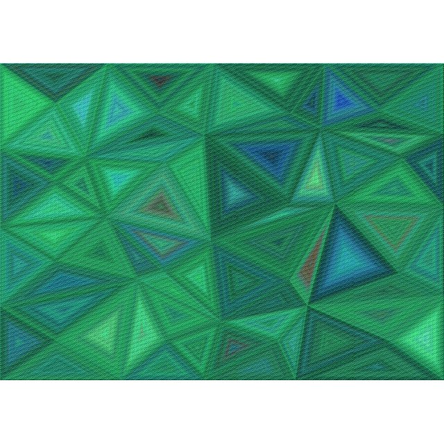 Ahgly Tapis Rectangulaire Lavable en Machine Intérieur Vert Printemps Transitionnel, 4 Pieds x 6 Pieds