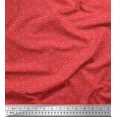 thumbnail image 1 of Soimoi Poly Georgette Fabric Cosmos Floral Print Fabric by the Yard 42 Inch Wide, 1 of 3