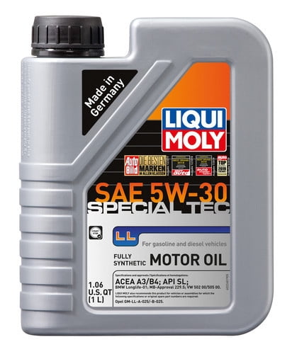 Liqui Moly Oil 2248 Special Tec; SAE 5W-30; Synthetic; 1 Liter Bottle; Single