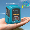 thumbnail image 3 of 100W USB C Battery Charger Compatible with Bos*ch 18V Battery(Tool Only), Power Adapter Fast Charging Station with USB-A Port, Fast Charging Hub for Laptops Phones Tablets, 3 of 7