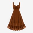 thumbnail image 3 of Mgmyaa Robe Gothique pour Femme Steampunk Vintage Robe Gothique Cintrée Froncée Costume Renaissance Robe Trapèze Fluide Costumes d'Halloween, 3 of 4