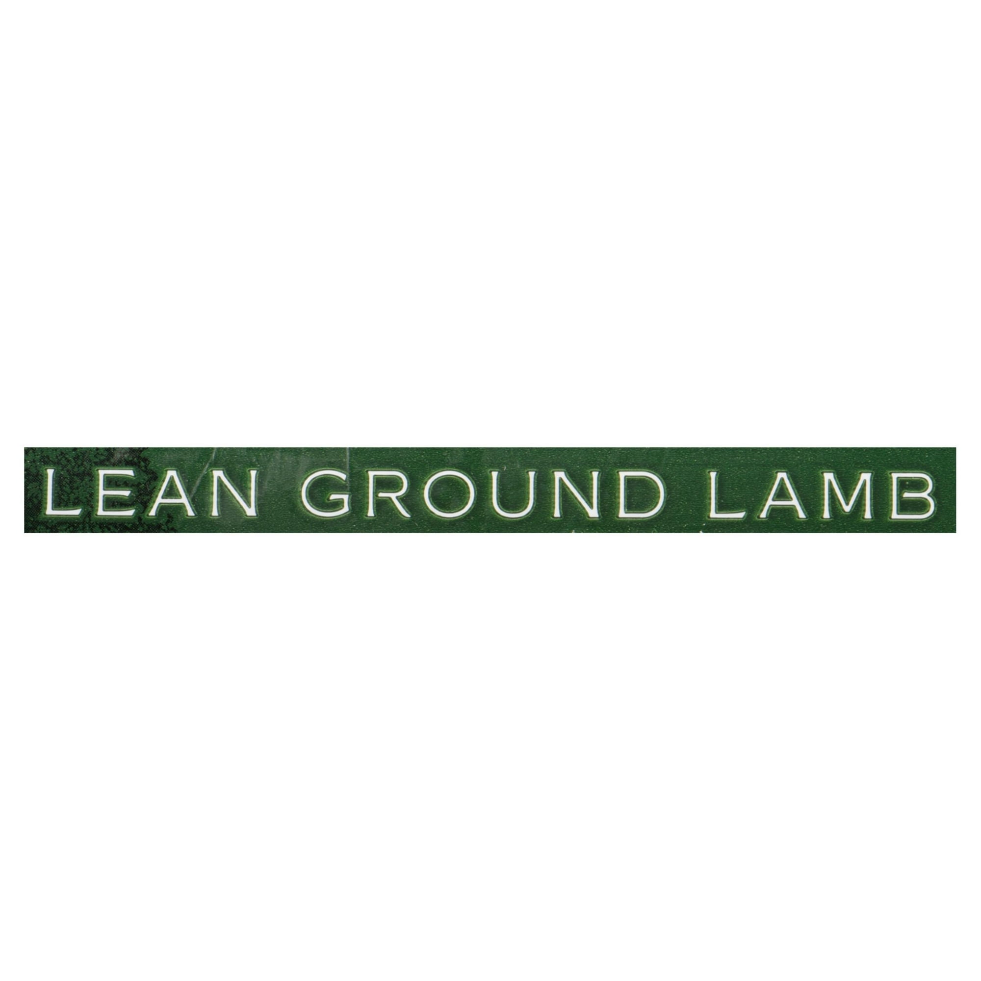 New Zealand Spring Lamb Lean Ground Lamb, NZ Spring Lean Ground Lamb