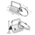 thumbnail image 3 of 20 Pcs Porte-Clés Durables Matériel Utile 25mm Porte-Clés pour Bricolage, 3 of 5