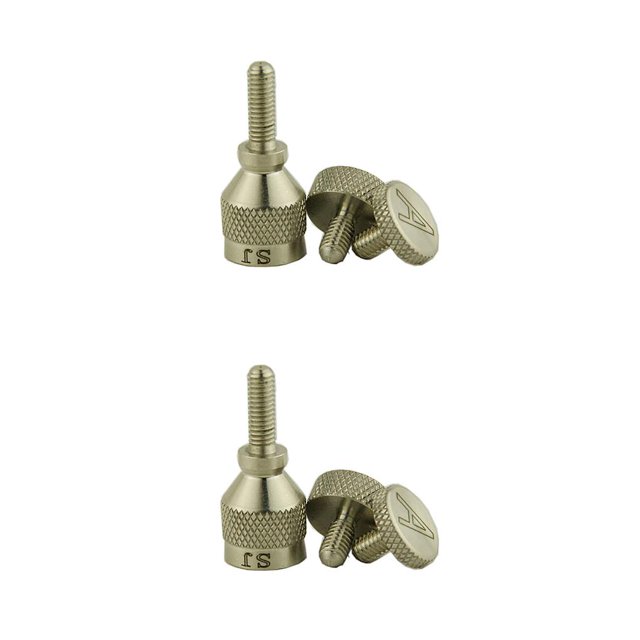 bedienty Alto Saxophone Neck Tightening Screws Woodwind Instrument Fixed Replacement Set Accessories Musicians Beginners 4mm 2Set