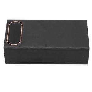 DIY  Portable Power Bank Case L12 Mobile Battery Charger 12 Batteries Capacity with 2 LED Lights LCD Display for IOS    Daily Use
