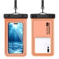 thumbnail image 2 of Birdeem Waterproof Phone Pouch,Universal 7X3.5 Inch Touchscreen Dry Bag Case with Lanyard,Submersible Protector for Swimming Hiking Kayaking Floating Protection, 2 of 9