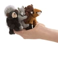 thumbnail image 2 of Folkmanis Woodland Animal Finger Puppet Set, 2 of 3