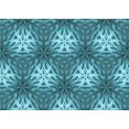 thumbnail image 1 of Ahgly Company Machine Washable Indoor Rectangle Transitional Teal Green Area Rugs, 5' x 8', 1 of 7