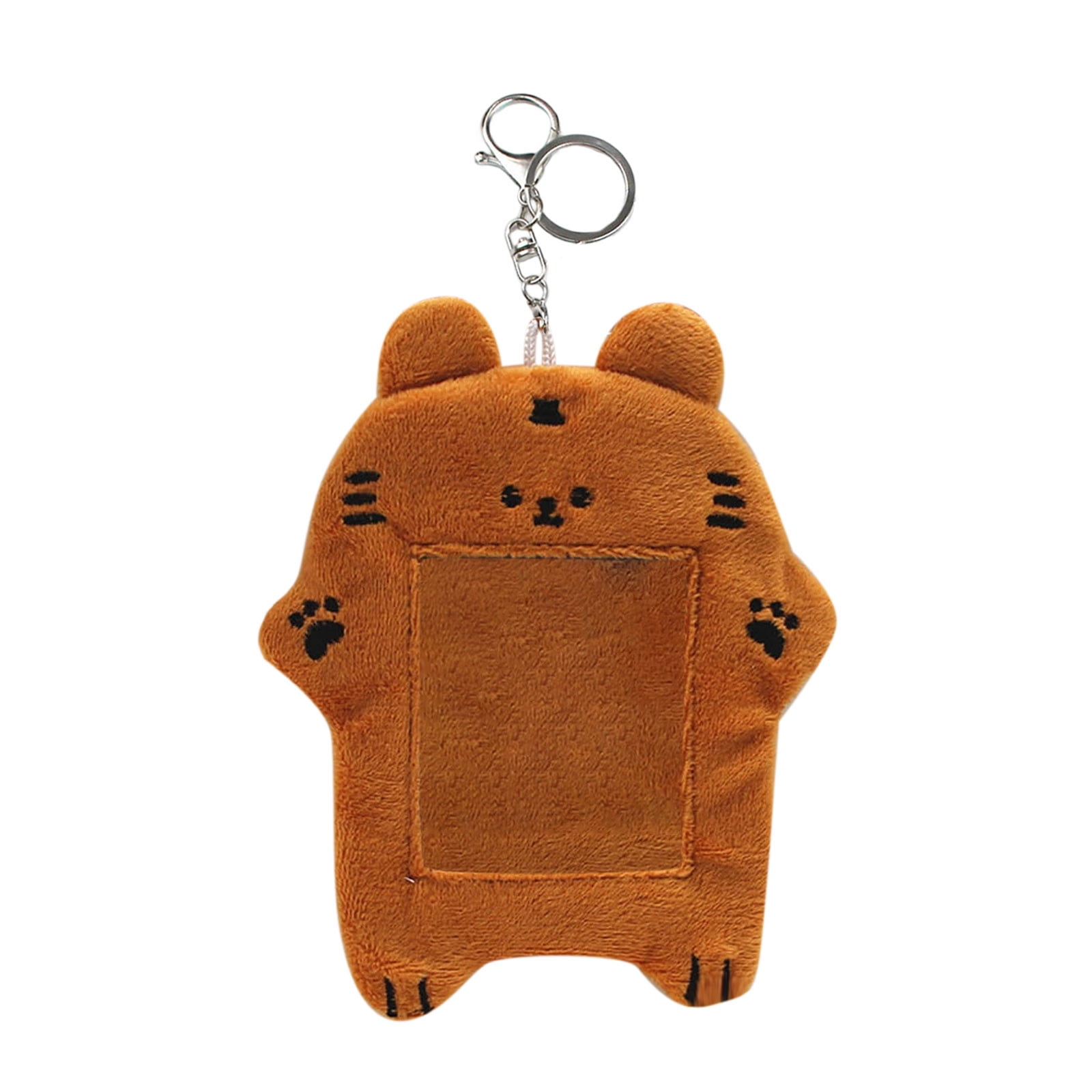 Kpop Photocard Holder Keychain ID Card Protector Sleeve for Bank Credit Cards and Badges with Durable Material