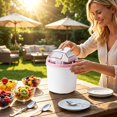 thumbnail image 4 of Tong Automatic Ice Maker Machine For Home Use With Digital Timer Dessert Maker Easy Clean Self Compressor, 4 of 6