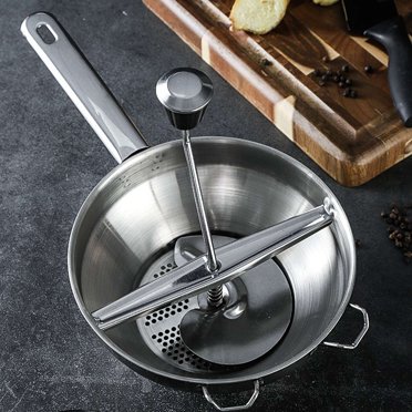 2X Stainless Steel Rotary Food Mill Great for Making Puree or Soups of Vegetables Tomatoes Creative Home Kitchen Tools